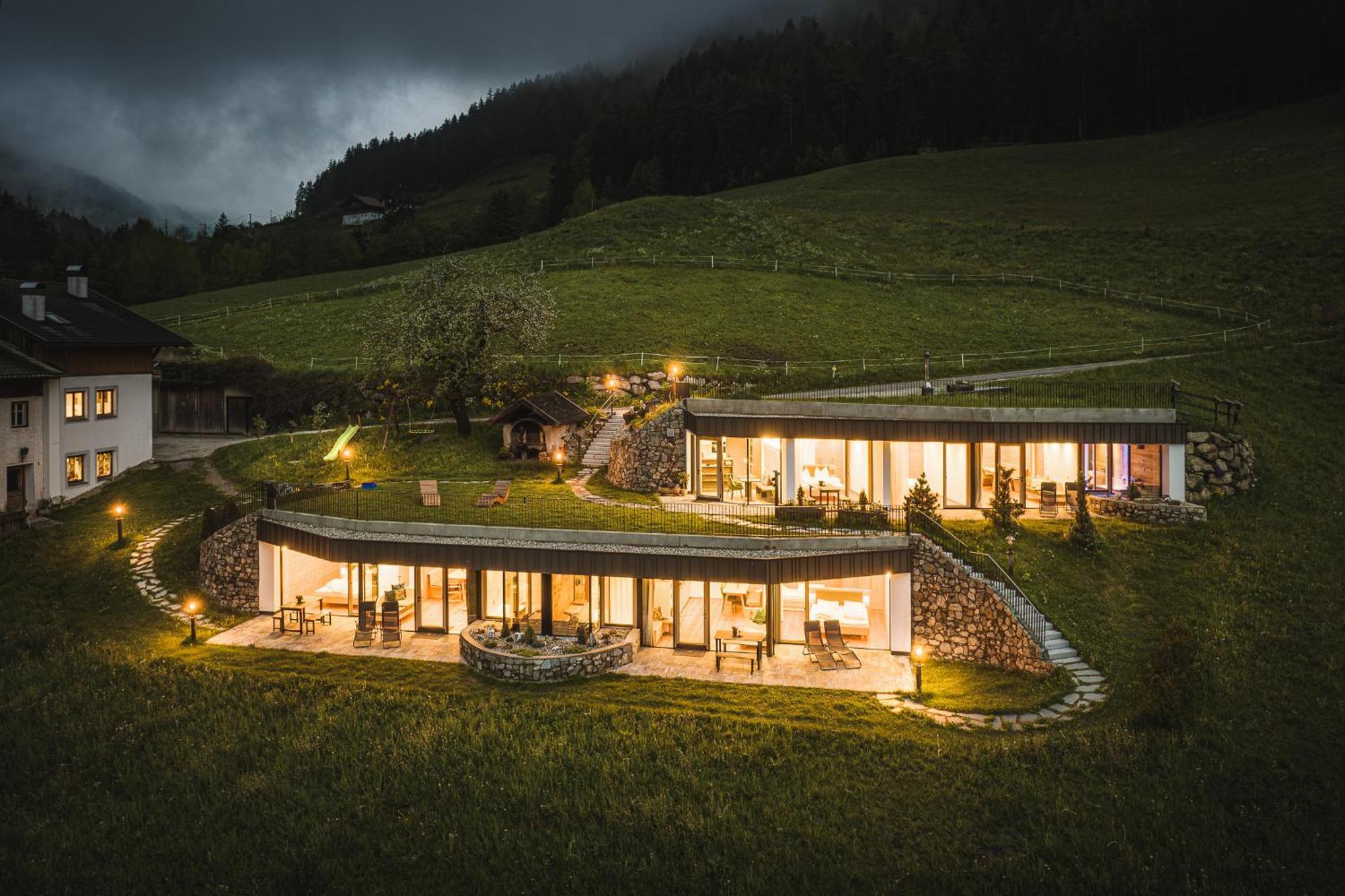 Innermoser Bauernhof - Chalets Молини ди Турес Екстериор снимка